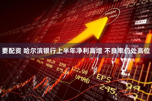 要配资 哈尔滨银行上半年净利高增 不良率仍处高位