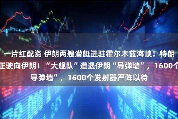 一片红配资 伊朗两艘潜艇进驻霍尔木兹海峡！特朗普：一支大舰队正驶向伊朗！“大舰队”遭遇伊朗“导弹墙”，1600个发射器严阵以待