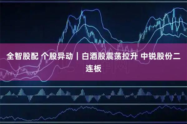 全智股配 个股异动｜白酒股震荡拉升 中锐股份二连板