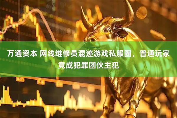 万通资本 网线维修员混迹游戏私服圈，普通玩家竟成犯罪团伙主犯